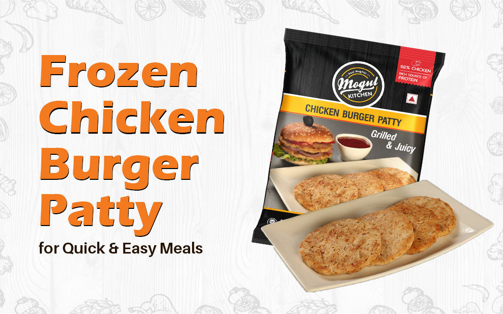 Frozen Chicken Burger Patty for Quick and Easy Meals