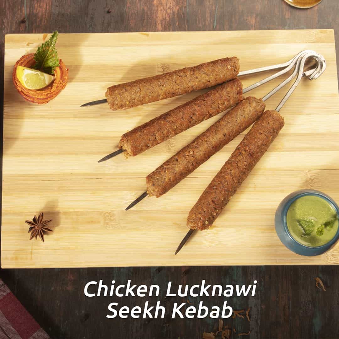 Chicken Lucknawi Seekh Kabab